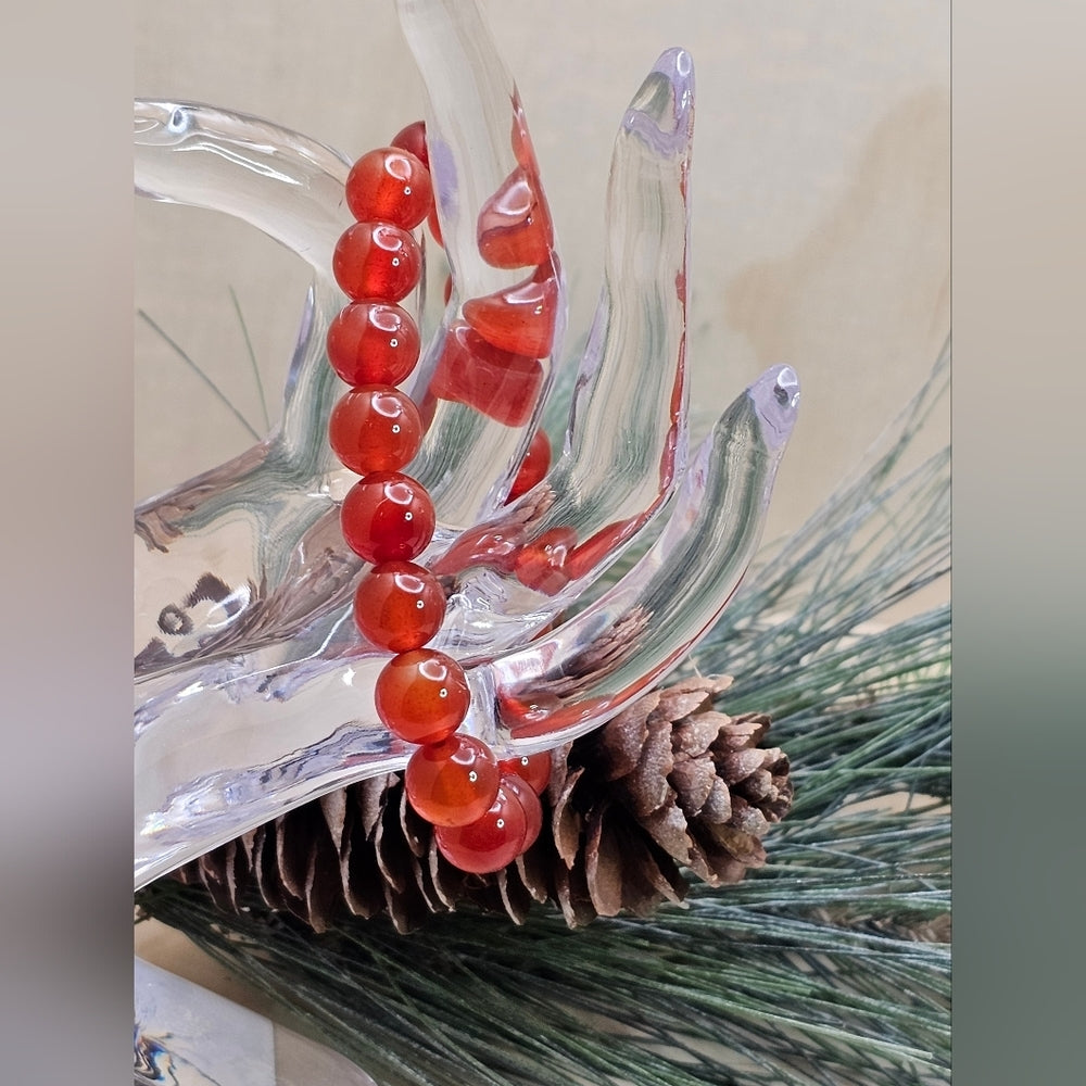 Carnelian 10mm Bracelet