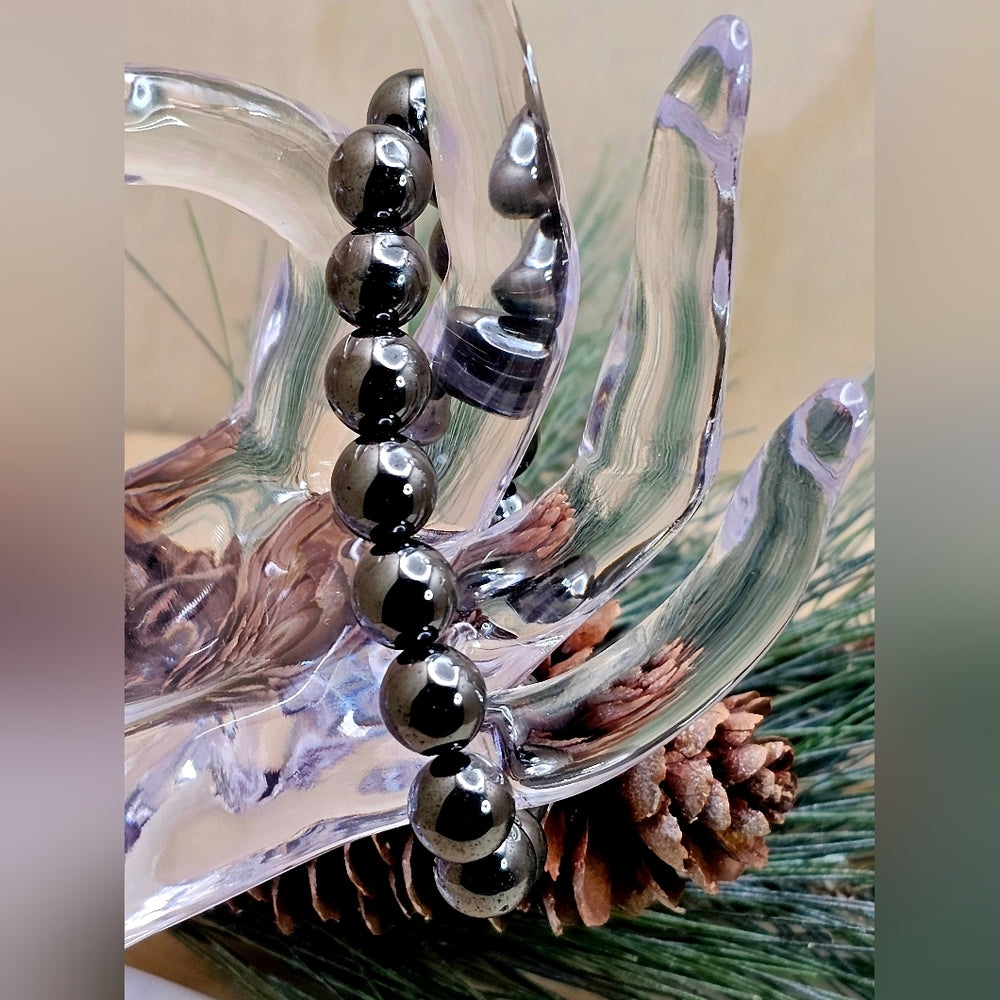 Hematite 10mm Bracelet
